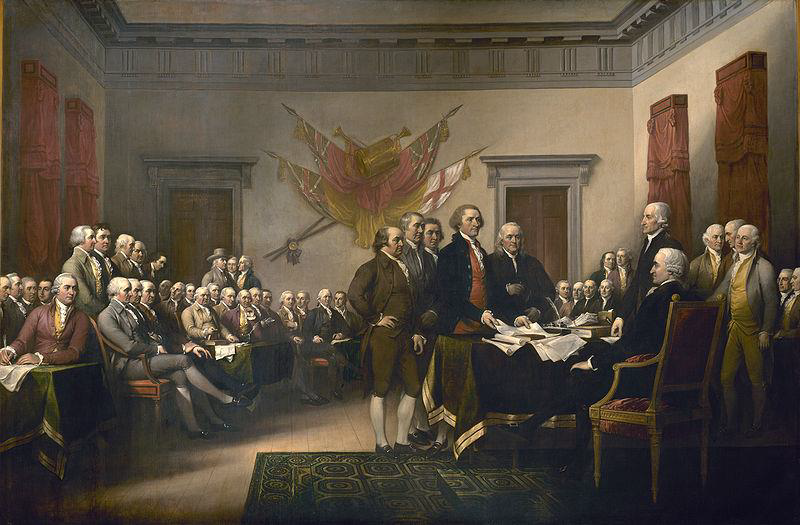 The Signing of the Constitution by John Trumbull