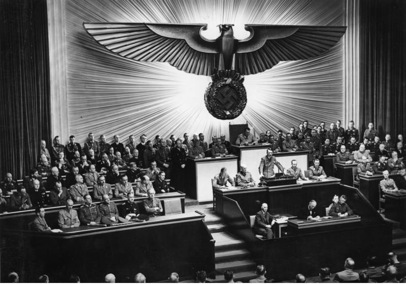 Hitler Declares War on the U.S.